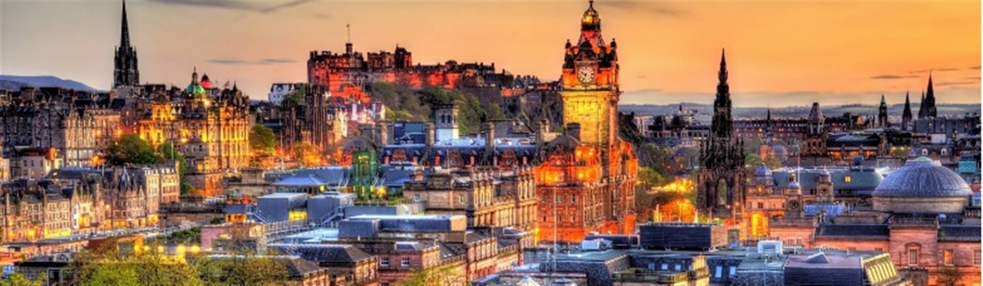 Melrose, Border Country & Edinburgh